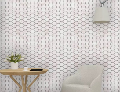 ヘキサゴン、ハニカム仕様の壁